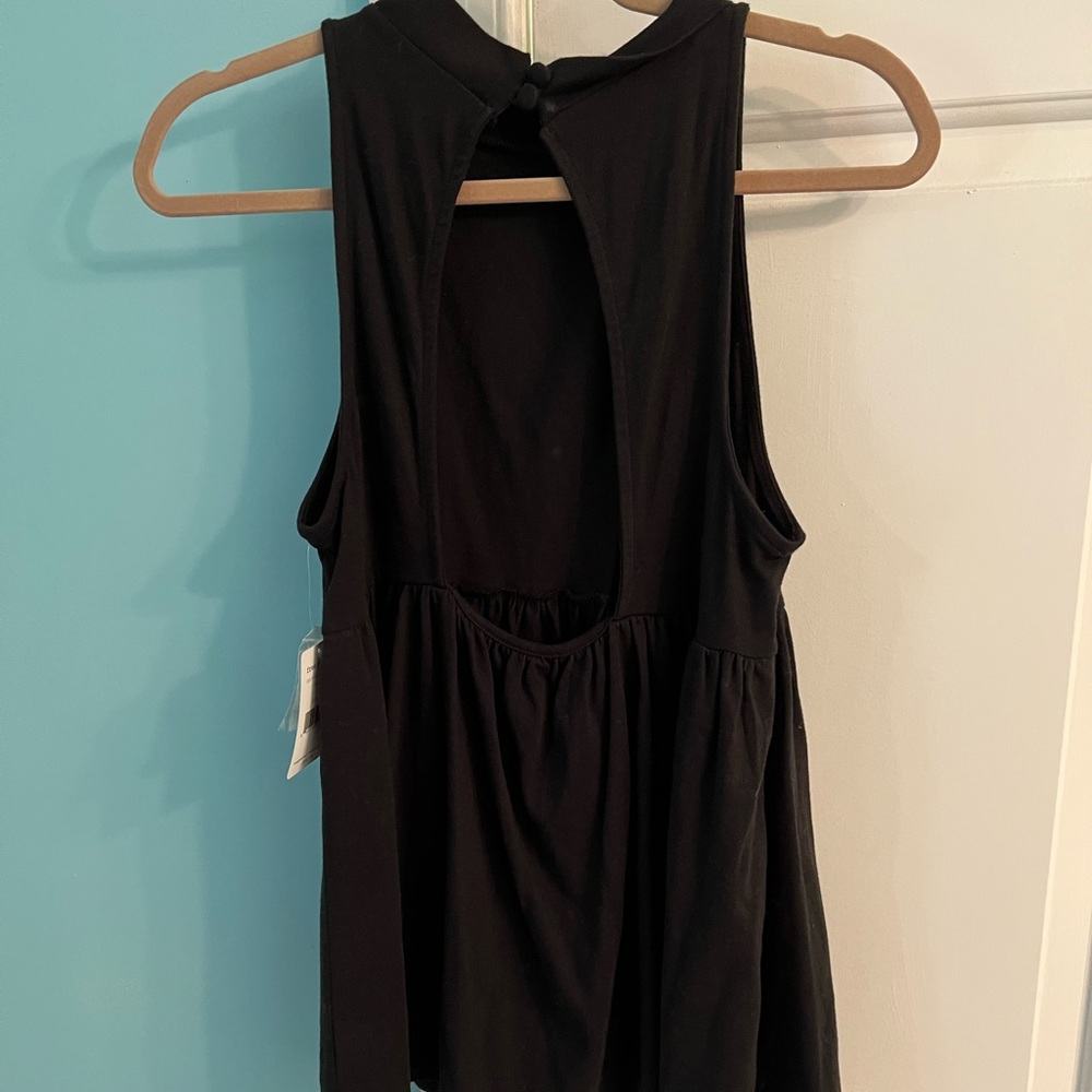 Free People| Women’s Mock Neck Babydoll Top Size L